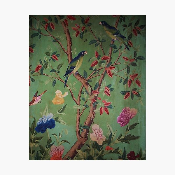 Item preview, Green Dream Chinoiserie designed and sold by TheChinoiserie.