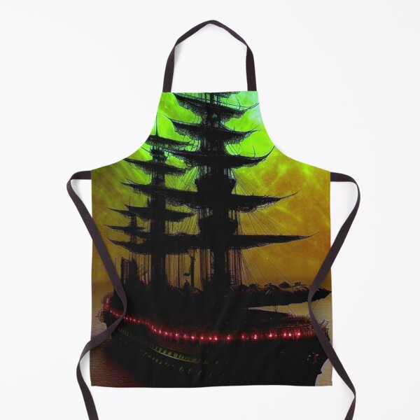 Item preview, Abandoned Dark Trippy Pirate Ship designed and sold by TheDarkWardrobe.