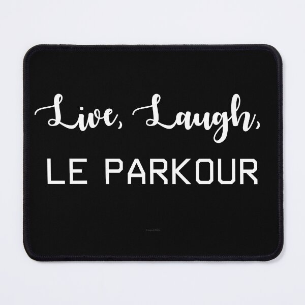 Item preview, Live, Laugh, Le Parkour designed and sold by Logo-A-GoGo.