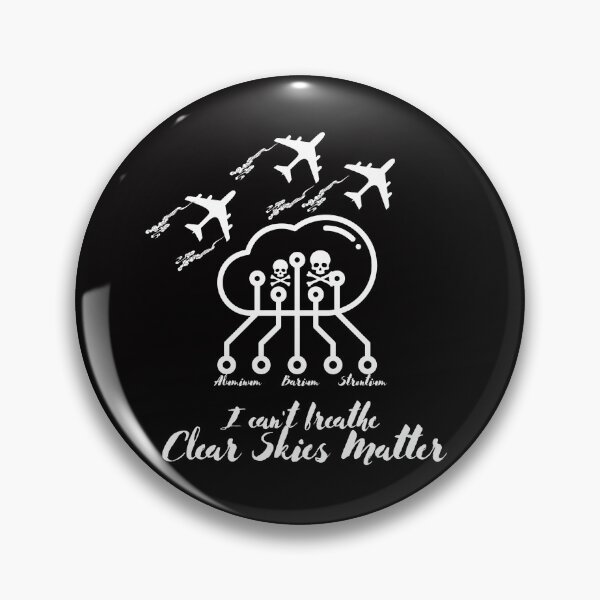 Item preview, I can't breathe. Clear Skies Matter. Chemtrail designed and sold by BirdieMama.