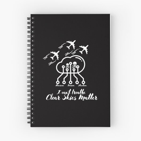 Item preview, I can't breathe. Clear Skies Matter. Chemtrail designed and sold by BirdieMama.