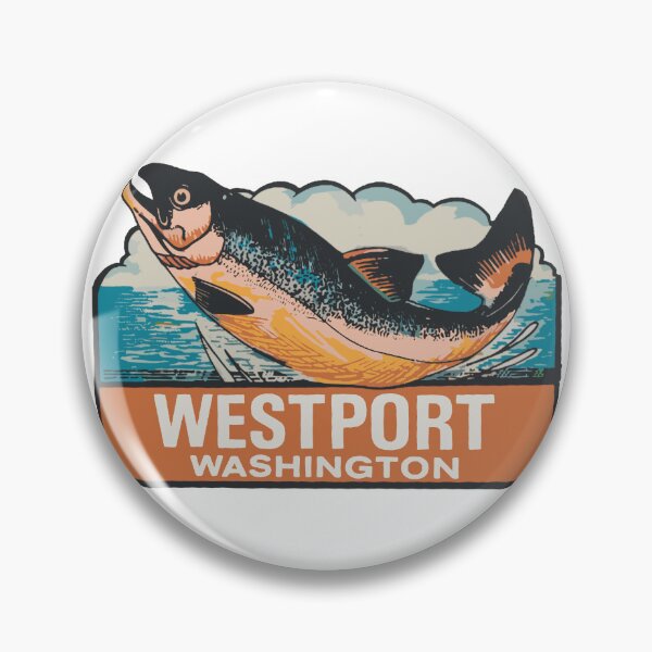 Item preview, Vintage Style Westport Washington Decal Design designed and sold by Decal Mania.