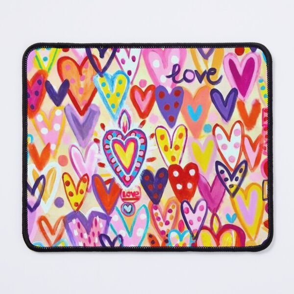 Item preview, pattern happy hearts designed and sold by TOGETHERINSIEME.