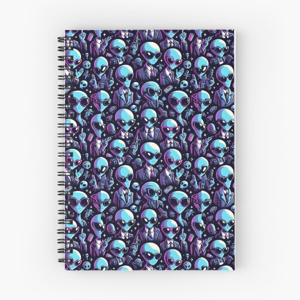 Item preview, patrón de extraterrestres geniales designed and sold by Mook-97.