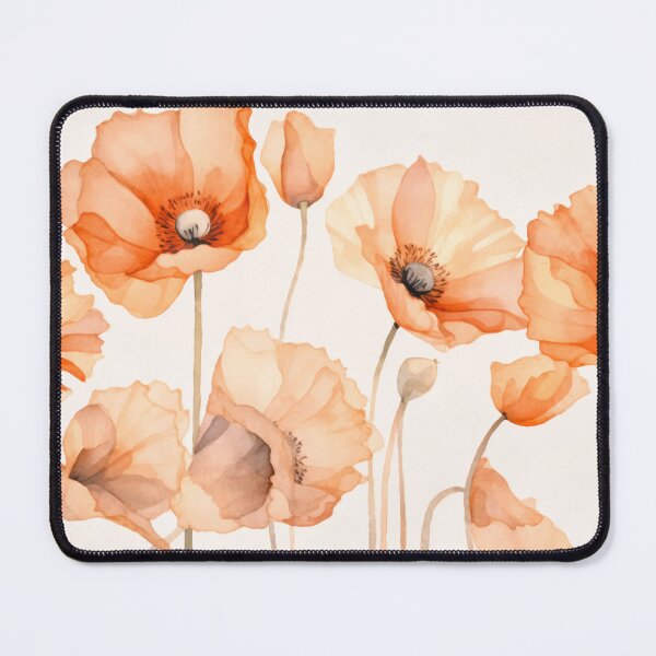 Item preview, Peach Poppy Petal Summer Serenity designed and sold by artsandsoul.