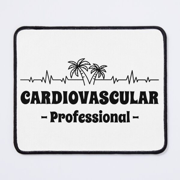 Item preview, Cardiovascular Professionals (palm tree beat) designed and sold by Whackadoodletee.