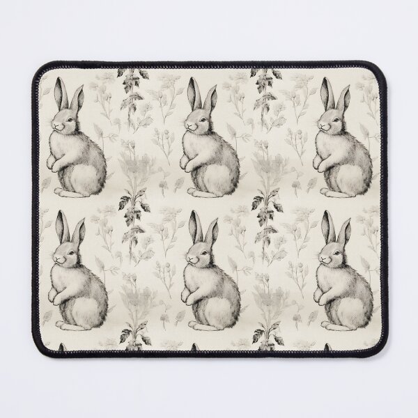 Item preview, Vintage Rabbit Easter Spring Pattern designed and sold by ptlsprntsdsgn.