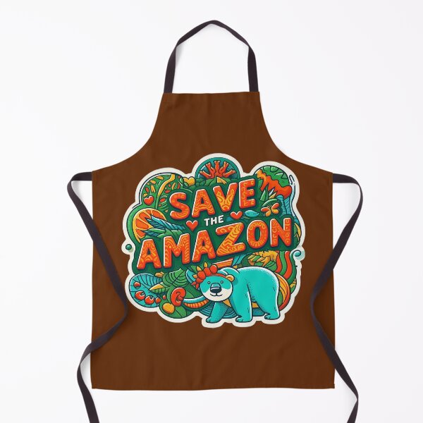 Item preview, Save the Amazon designed and sold by WillieDs-Shop.