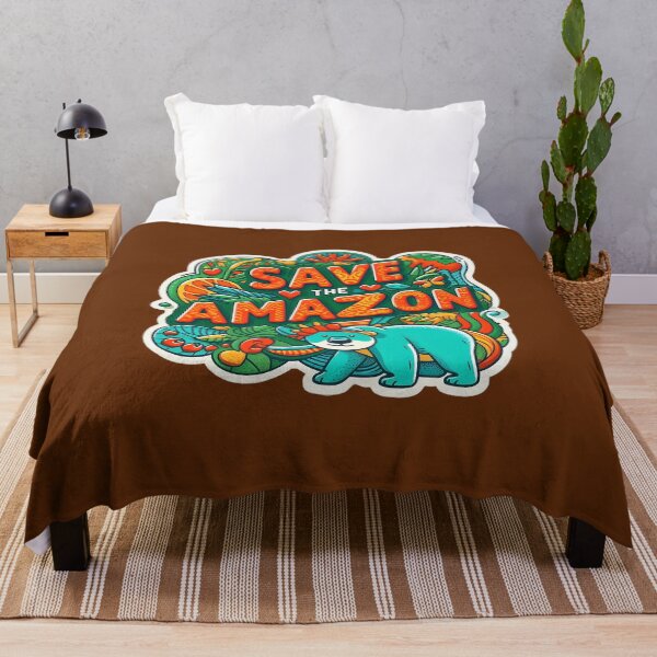 Item preview, Save the Amazon designed and sold by WillieDs-Shop.