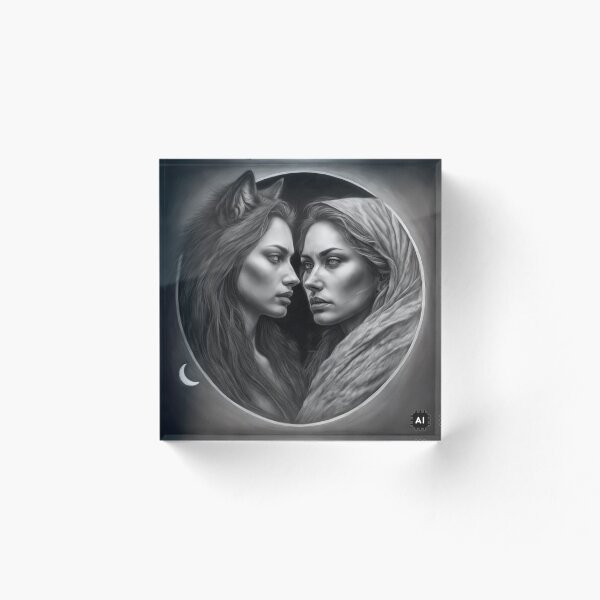 Item preview, mujer lobo designed and sold by Terryplanet.