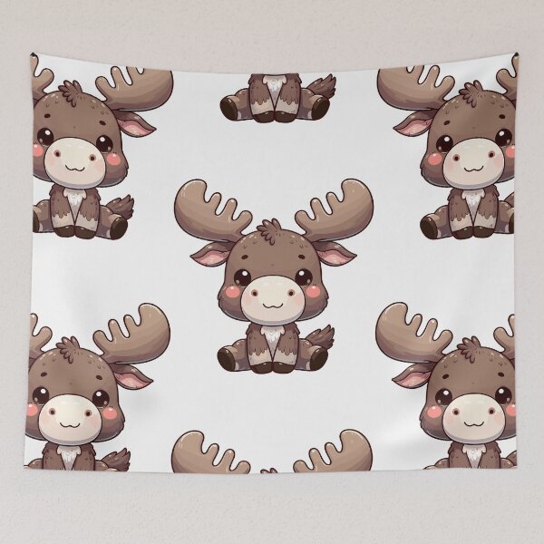 Item preview, Playful Bison Cartoon designed and sold by ArtfulWeave.
