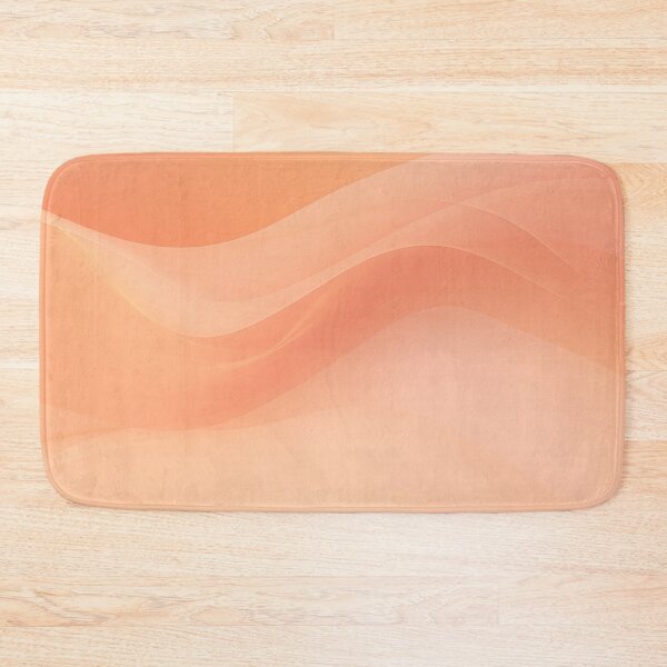 Item preview, Peach Fuzz Ethereal Abstract Waves designed and sold by artsandsoul.