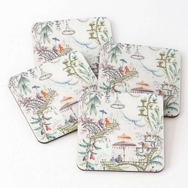 Item preview, Chinoiserie del bosque encantado designed and sold by TheChinoiserie.