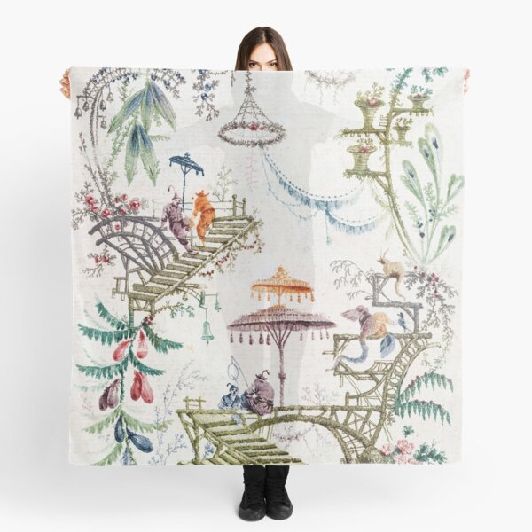 Item preview, Enchanted Forest Chinoiserie designed and sold by TheChinoiserie.