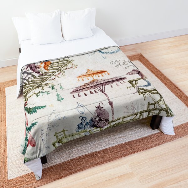 Item preview, Enchanted Forest Chinoiserie designed and sold by TheChinoiserie.