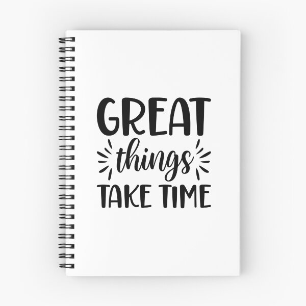 Item preview, Great Things Take Time designed and sold by MindWell.