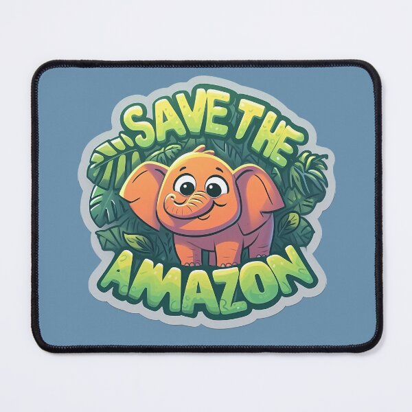 Item preview, Save the Amazon designed and sold by WillieDs-Shop.