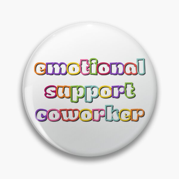 Item preview, Emotional Support Coworker Work Office designed and sold by AniArtPL.