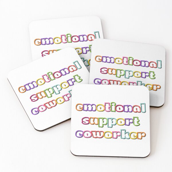 Item preview, Emotional Support Coworker Work Office designed and sold by AniArtPL.