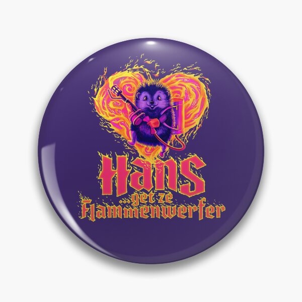 Item preview, Hans gets ze flamethrower designed and sold by Hayungs.