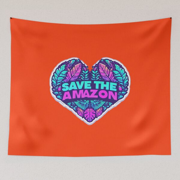 Item preview, Save the Amazon designed and sold by WillieDs-Shop.