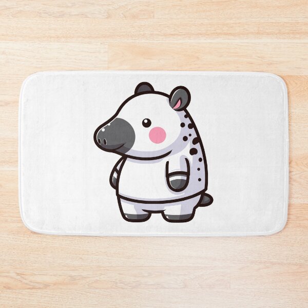 Item preview, Playful Tapir Cartoon designed and sold by ArtfulWeave.