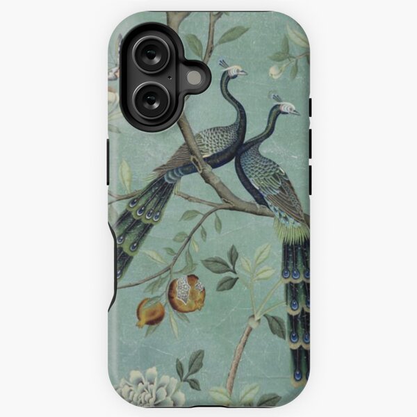 Item preview, A Teal of Two Birds Chinoiserie designed and sold by TheChinoiserie.