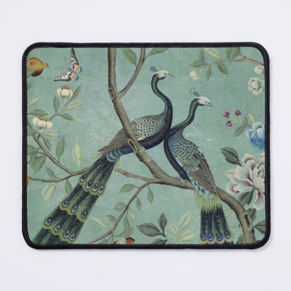 Item preview, A Teal of Two Birds Chinoiserie designed and sold by TheChinoiserie.