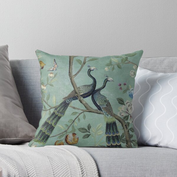 Item preview, A Teal of Two Birds Chinoiserie designed and sold by TheChinoiserie.