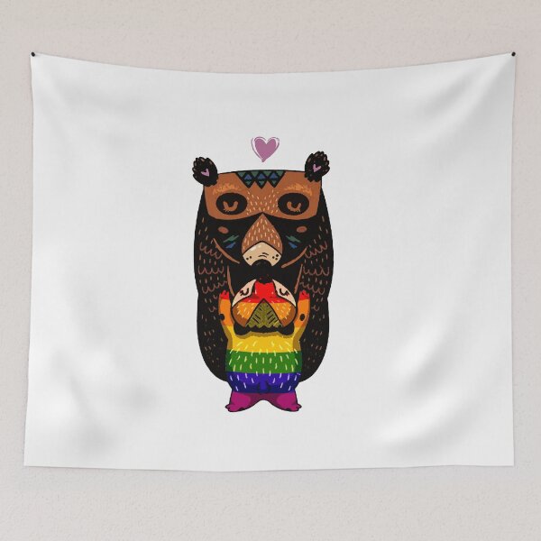 Item preview, Bear Gay Mama Pride Design designed and sold by GraphicRhythm.