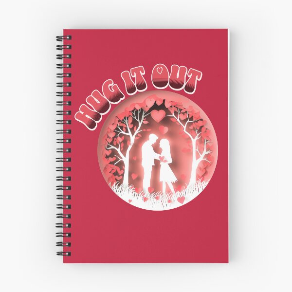 Item preview, Valentines day Hug it out designed and sold by ReachForArt.