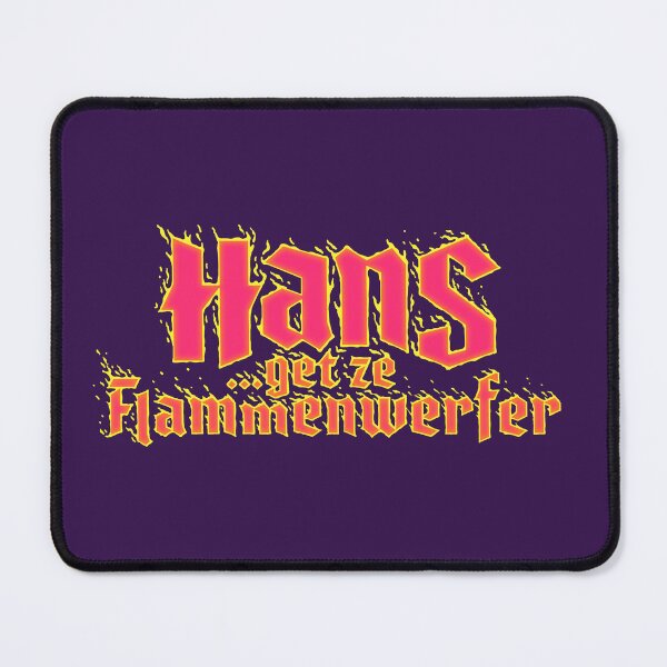 Item preview, Hans gets ze flamethrower designed and sold by Hayungs.
