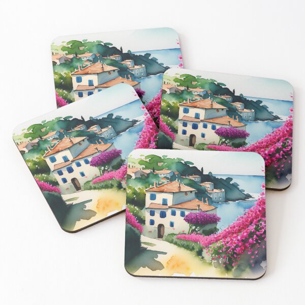 Item preview, French Village designed and sold by EnchantedEasel.