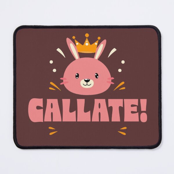 Item preview, Funny Spanish gif for our love ones. Be quiet! designed and sold by La Loca.