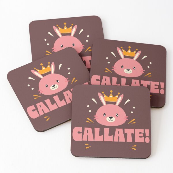 Item preview, Funny Spanish gif for our love ones. Be quiet! designed and sold by La Loca.