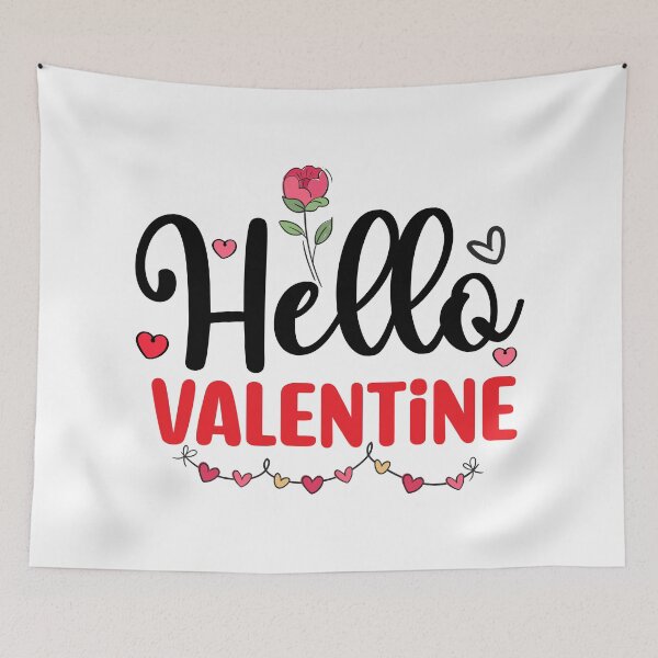 Item preview, Hello Valentine designed and sold by Anniebuh.
