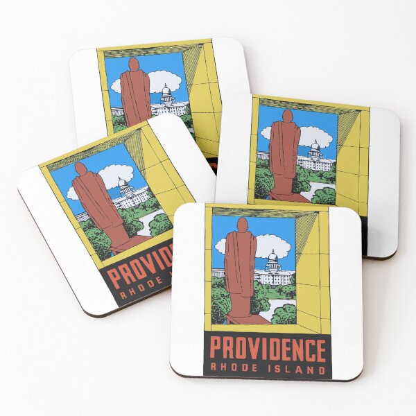 Item preview, Vintage Style Providence Rhode Island designed and sold by Decal Mania.