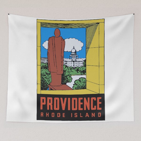 Item preview, Vintage Style Providence Rhode Island designed and sold by Decal Mania.