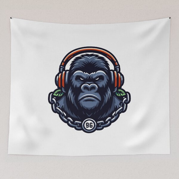 Item preview, Cool Gorilla Vibes designed and sold by Apex-Ape.
