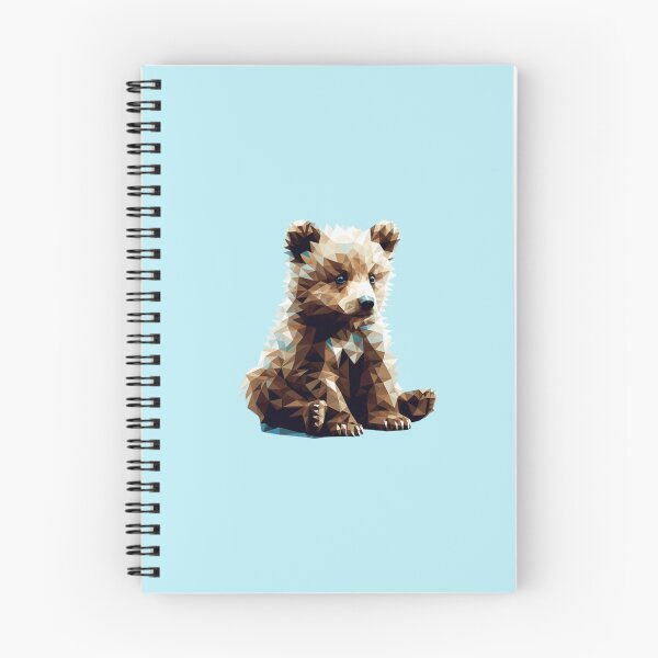 Item preview, Baby Bear Low Poly Pop Art designed and sold by pseudosiren.