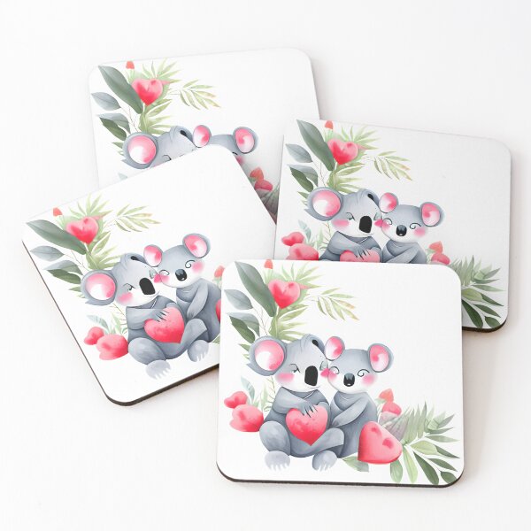 Item preview, Romantic Koala Couple designed and sold by AlasPrime.