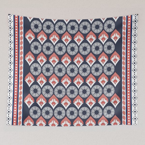 Item preview, Springtime in France | French Riviera Pattern 1.2 designed and sold by Old Urban Farmhouse Design Studio.