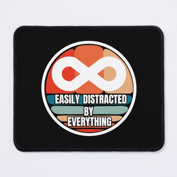 Item preview, Easily Distracted By anything designed and sold by Thespacerocket.