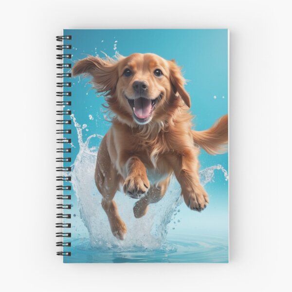 Item preview, The dog jumps into the water designed and sold by jsebouvi.