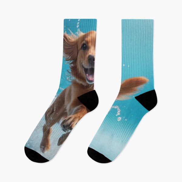 Item preview, The dog jumps into the water designed and sold by jsebouvi.
