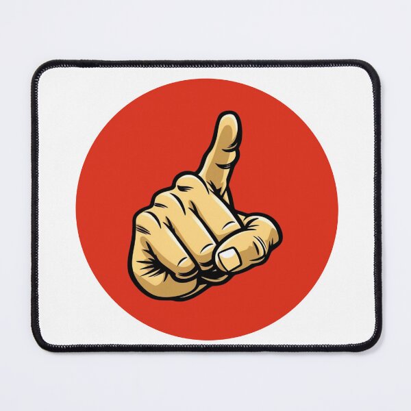 Item preview, Red pointing finger designed and sold by Zen Lael.