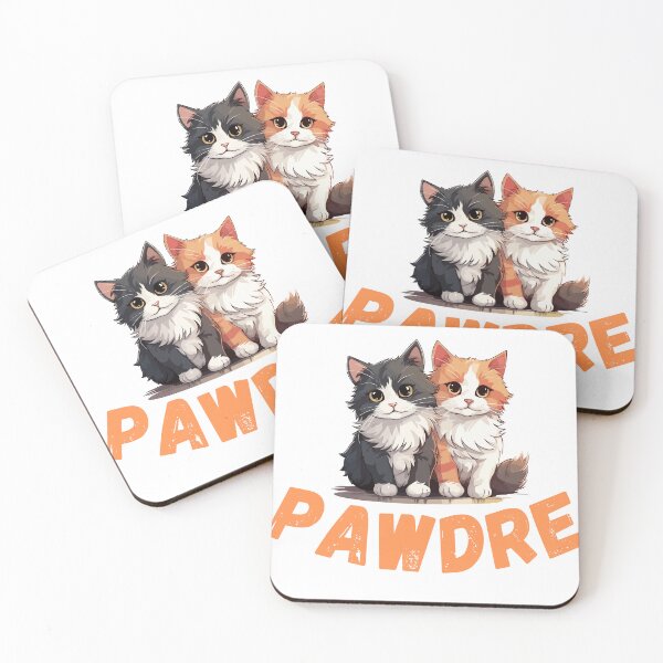 Item preview, Womens Pawdre Cat Dad Cute Fur Papa Fathers Day Pet Paw Daddy Men V-Neck T-Shirt designed and sold by smilup.