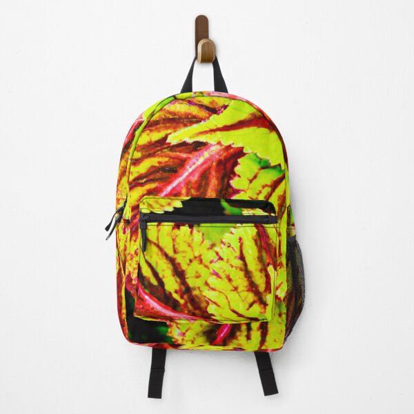 Item preview, Neon Leaf Impressions Pattern designed and sold by Health And Fitness Posts e-Store.