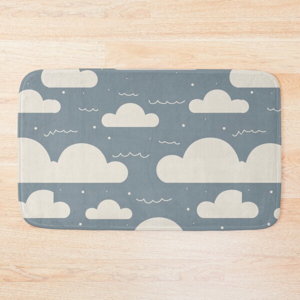 Item preview, Puffy Clouds Pattern Cloudy DaySky Weather Paradise Nature Palette designed and sold by Cr320.