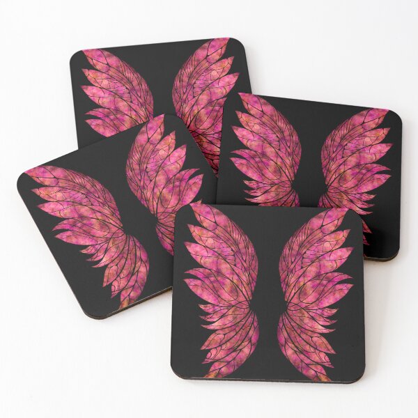 Item preview, Glass Wing in Pink designed and sold by lezell.